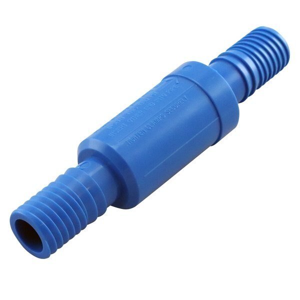 3/4 in. Blue Twister Polypropylene Telescoping Poly Pipe Repair Insert Coupling, Apollo, Mfr#: ABTSLC34